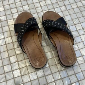 Studded Ugg slides Size 6